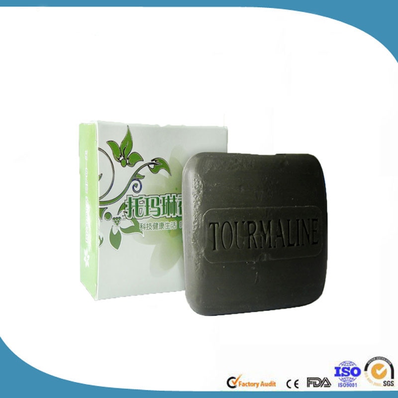 Hot Natural Bamboo Charcoal Soap Black Handmade Soap Remove Blackheads antiaging Wash Face,Bath,Makeup Remover 120g