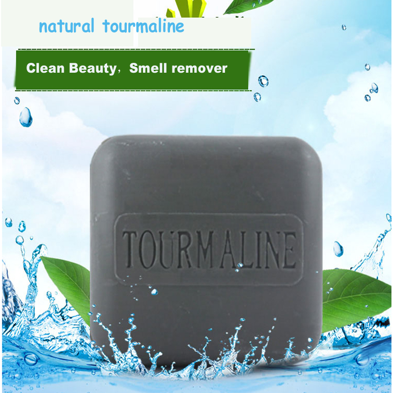 Hot Natural Bamboo Charcoal Soap Black Handmade Soap Remove Blackheads antiaging Wash Face,Bath,Makeup Remover 120g