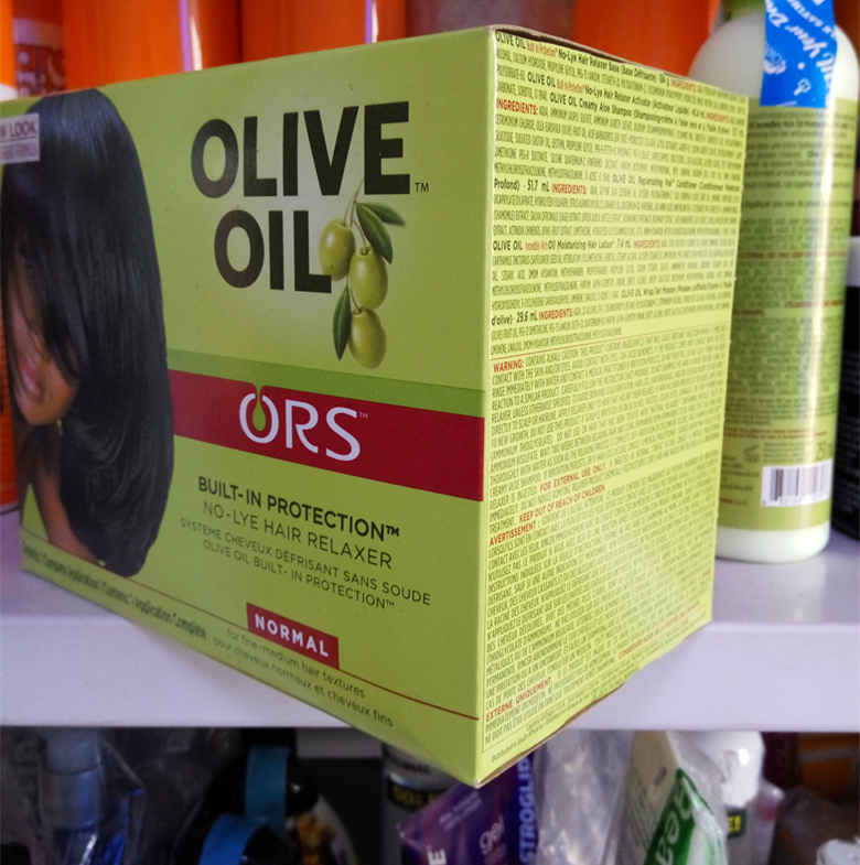 organic root olive oil hair relaxer normal