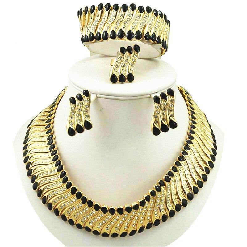 gold necklace jewelry sets fine jewelry sets fashion jewelry set women necklace african bead jewelry