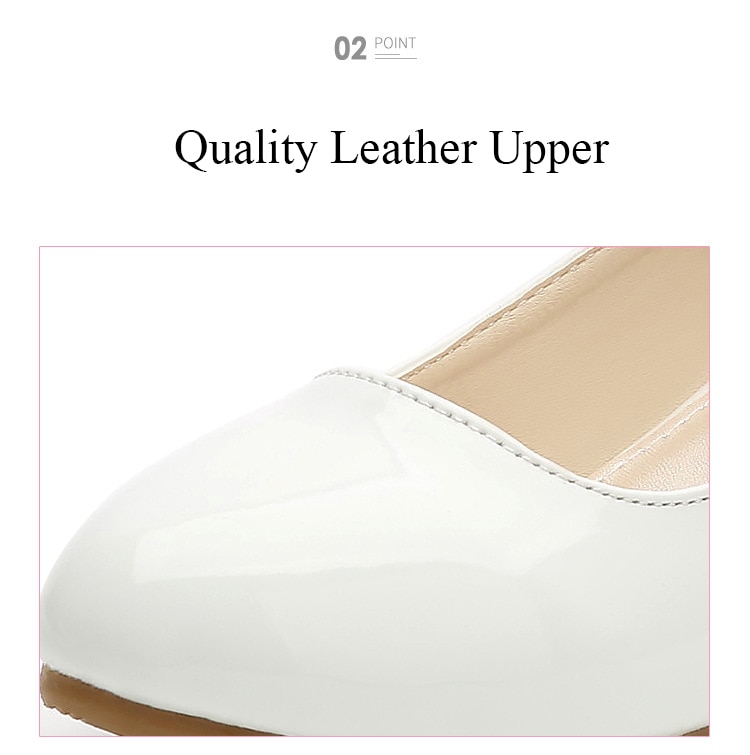 Black White Girls Shoes Flats Formal Party Wedding Shoes Kids PU Leather Teenage Children Shoes Girls With High Heels 2020 New