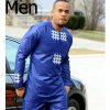 men royal blue