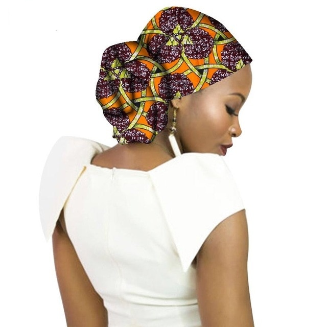 Print African Head Wrap African Head Scarf African Headwraps Womens Adults African Headscarf 50*180cm