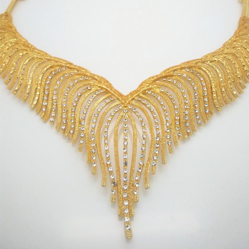 Fashion Kingdom Ma jewelry set Nigeria Dubai gold-color African bead jewelry wedding jewelry set African Bridal Wedding Gifts