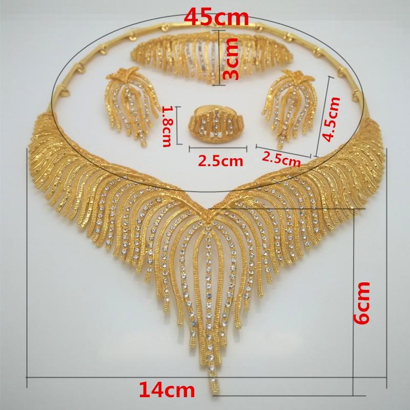 Fashion Kingdom Ma jewelry set Nigeria Dubai gold-color African bead jewelry wedding jewelry set African Bridal Wedding Gifts