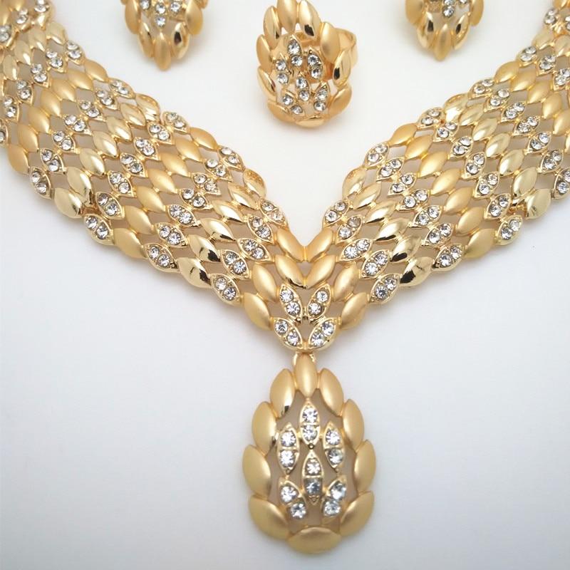 2019 Kingdom Ma Fashion African Dubai Gold Jewelry Women African Beads Set Nigerian Bridal Jewelry Sets Wedding Accessories