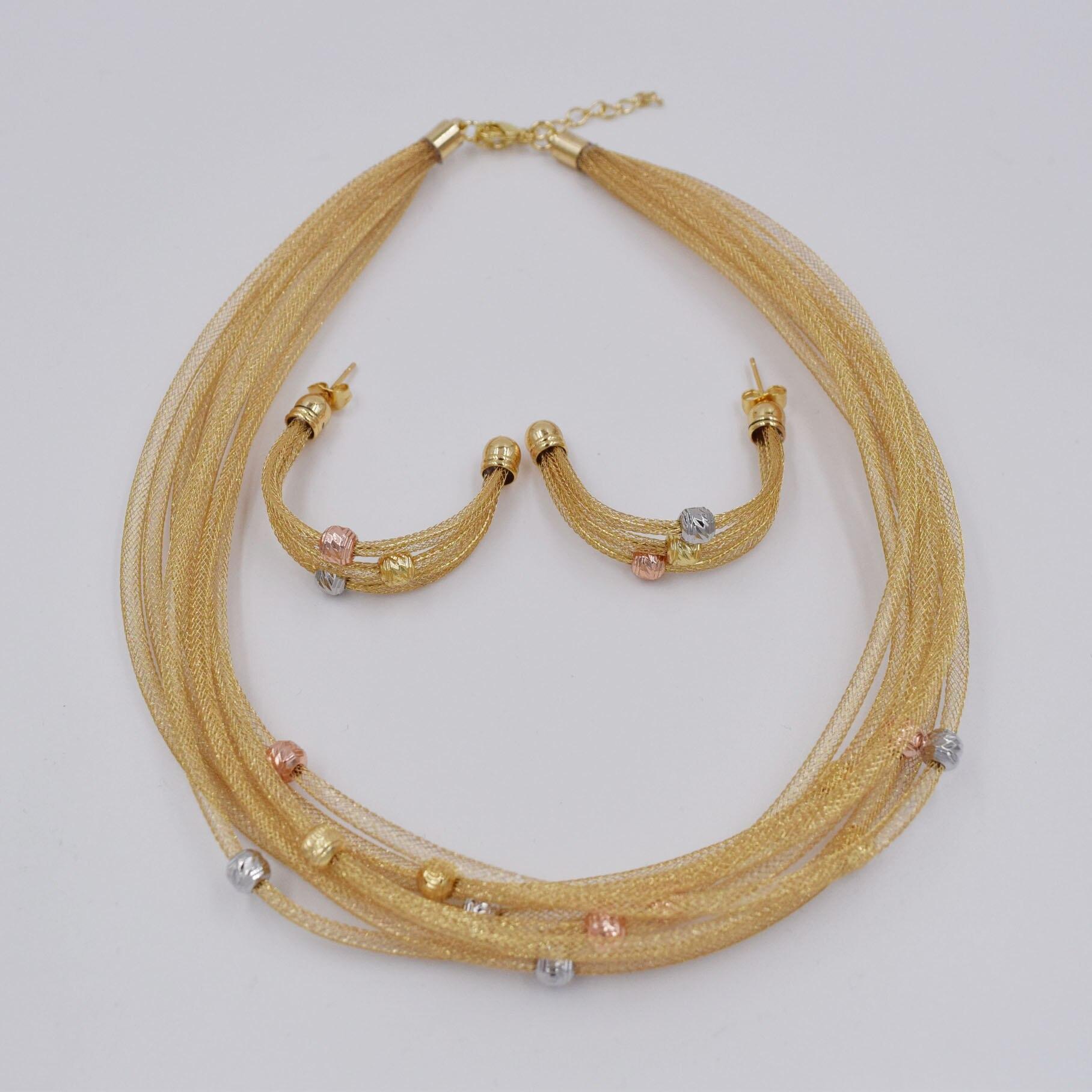 New design High Quality Dubai set Gold Color Jewelry Set For Women african beads jewelry fashion jewelry