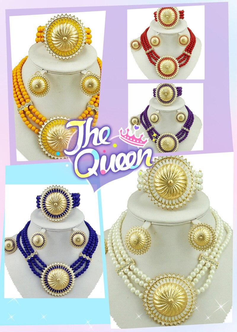 african bead jewelry sets fine bridal jewelry sets wedding jewelry sets african gold jewelry women beads necklace earrings