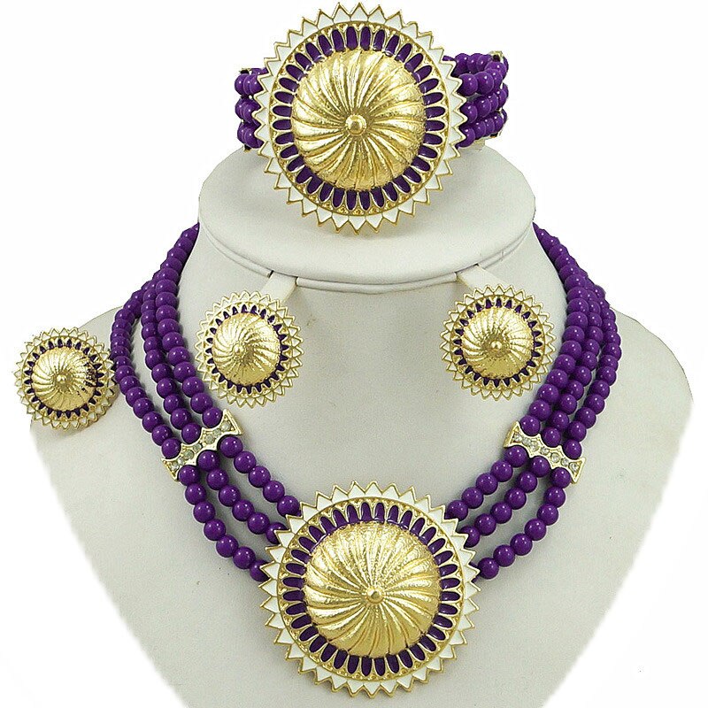 african bead jewelry sets fine bridal jewelry sets wedding jewelry sets african gold jewelry women beads necklace earrings