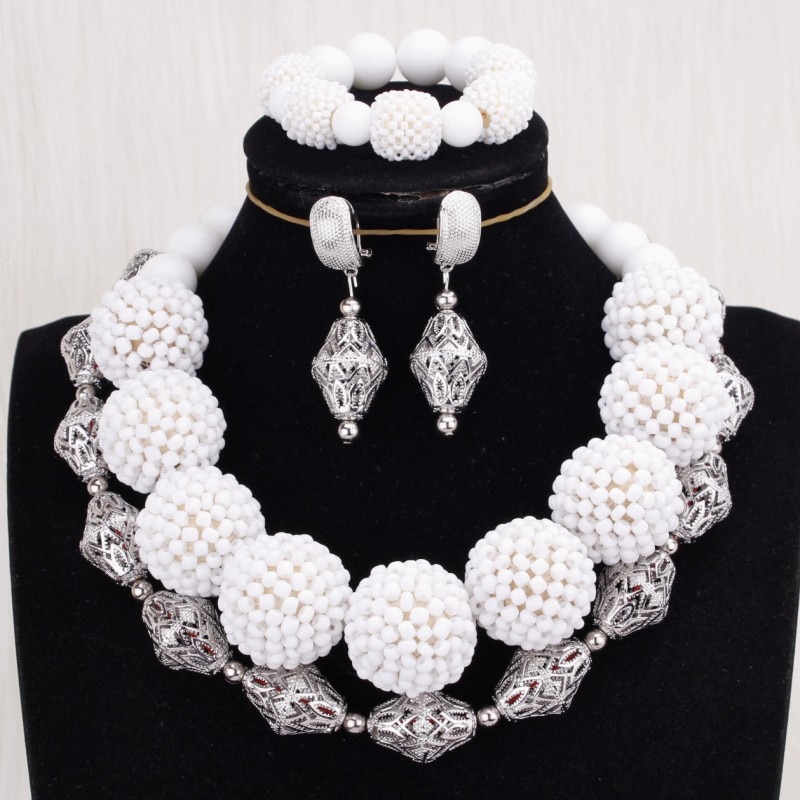 4ujewelry Choker Jewelry Set Genuine Coral Beads Necklace Jewelry 3 Layers Women Big Edo Bridal Jewellery Set Free Shipping New