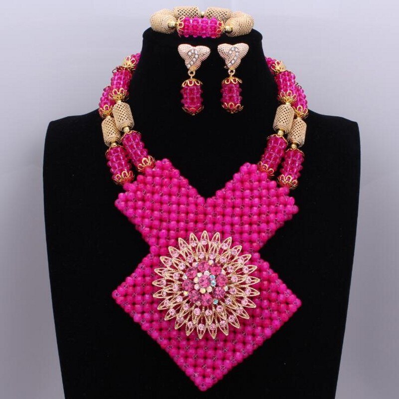 Dudo Luxury Multi Layers Bridal Jewelry Set African Genunine Coral Beads Nigerian Wedding Jewelry Set Big Celebrity Party Gift