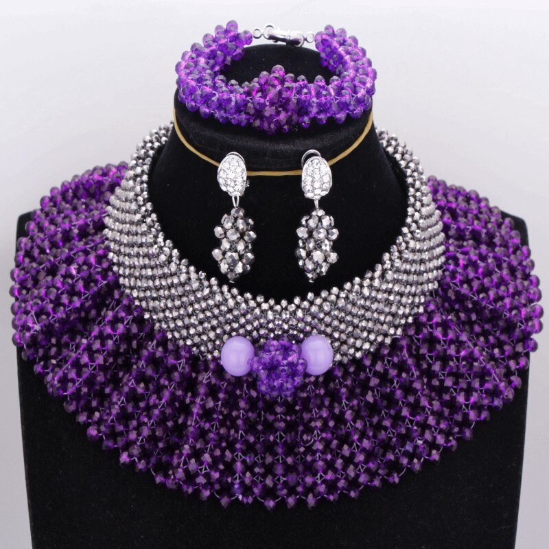 Fashion African Nigerian Wedding Necklace Earrings Bracelet Big Size Orange Coral Beads Jewelry Set For Women Free Shipping