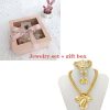 jewelry sets and box