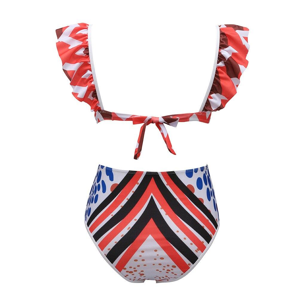 Summer Bikinis 2020 Women African Print Bikini Set Swimwear Push-Up Padded Bra Swimsuit Beachwear Biquini Maillot de bain femme