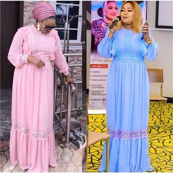 2020 new arrival elegent summer fashion style african women plus size long dress XL-XXXL