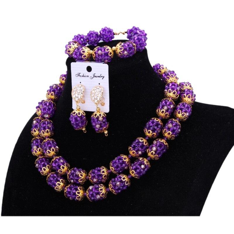 4ujewelry African Edo Traditional Bridal Jewelry Sets 100% Nature White Coral Necklace Set With Gold Blining Flower Bellow 2019