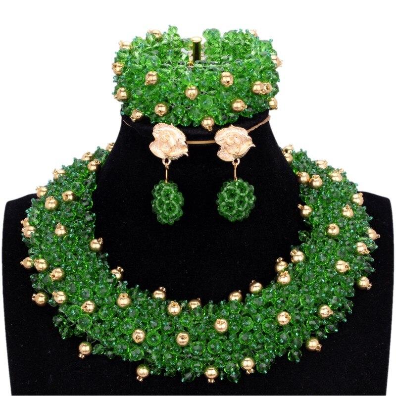 4ujewelry African Edo Traditional Bridal Jewelry Sets 100% Nature White Coral Necklace Set With Gold Blining Flower Bellow 2019