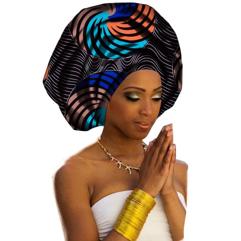 New African auto gele headtie Nigerian head wrap wedding headwear sego headband african headtie