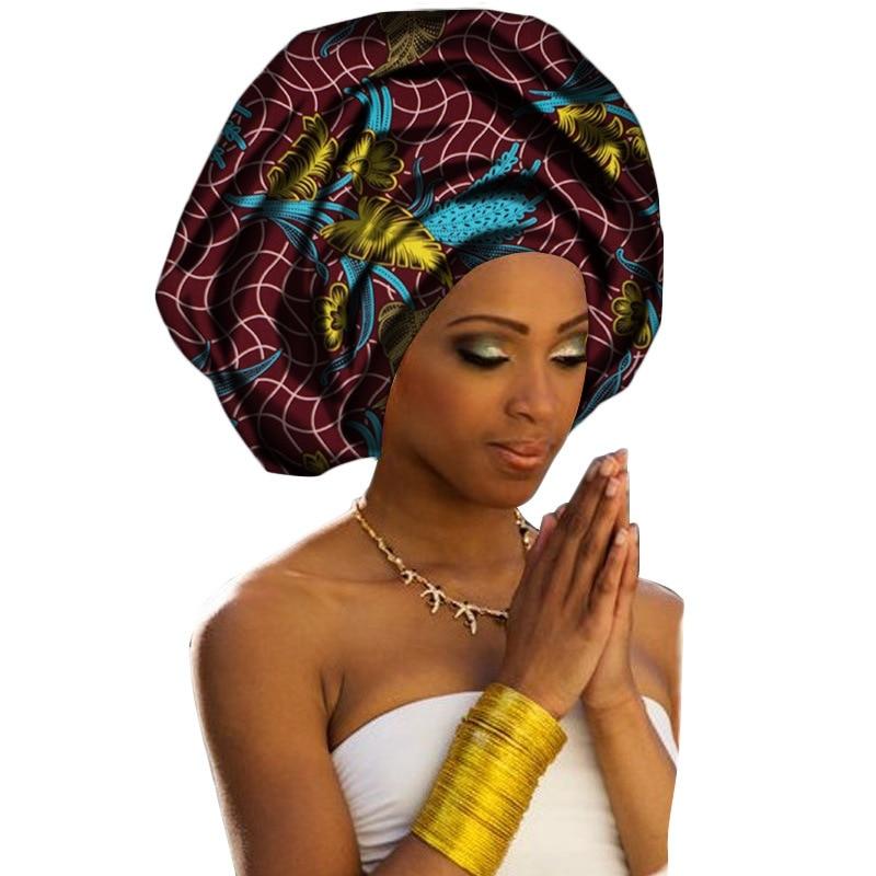 New African auto gele headtie Nigerian head wrap wedding headwear sego headband african headtie