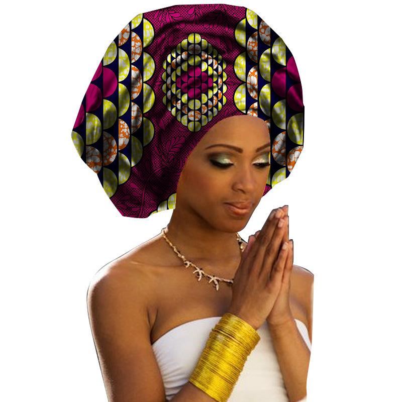 New African auto gele headtie Nigerian head wrap wedding headwear sego headband african headtie