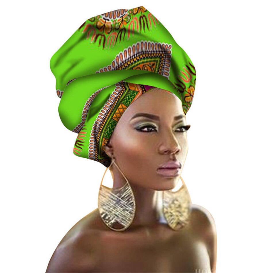 31Color African Headtie for Women Geometric Bazin 100%Scarf 2020 New Africa Traditional Fashion Dress Adult 90*110CM