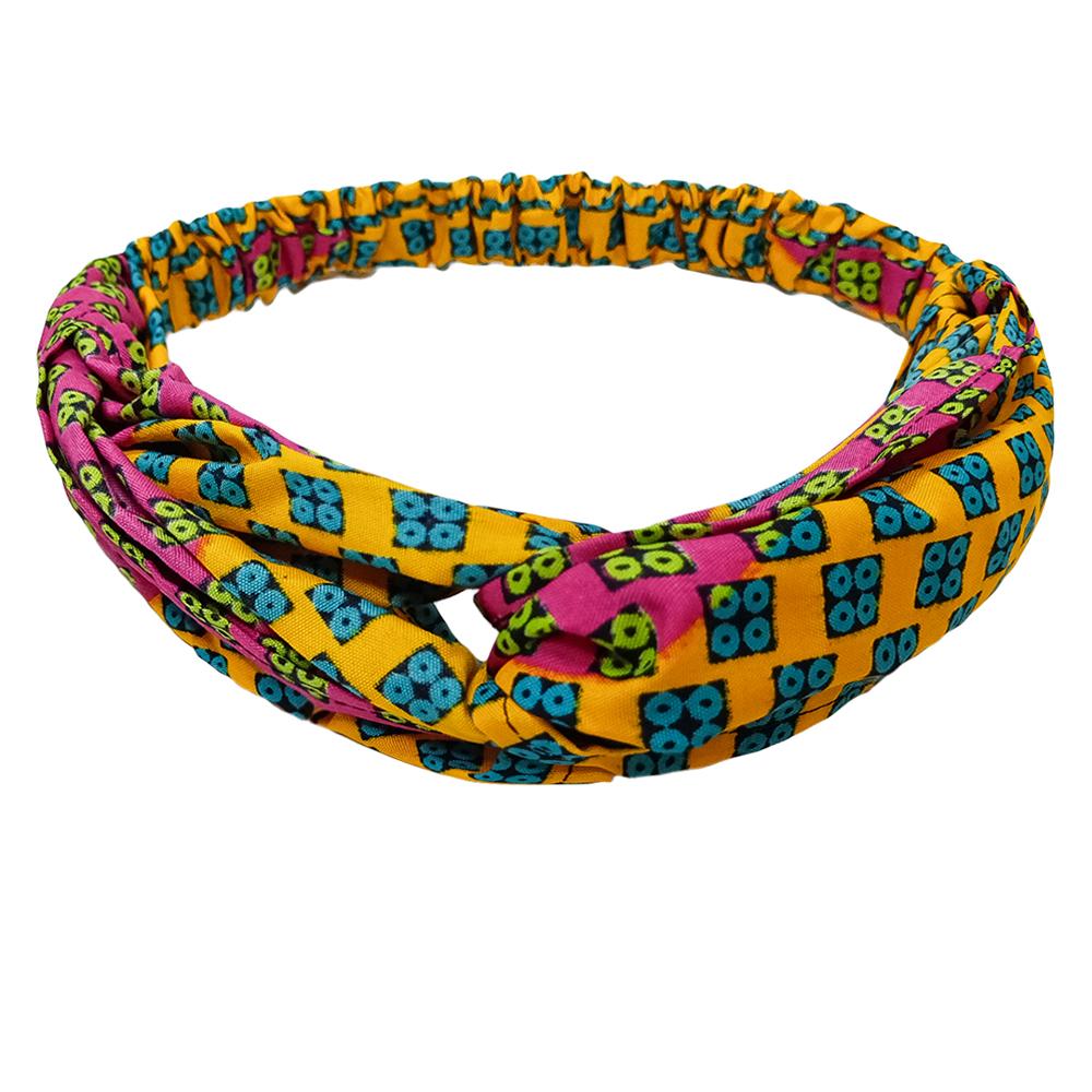 african Hair accessories headband Turban African ankara tern Knot headband Fashion Bandana Hair Accessories Ladies Bandanas