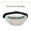 Silver waist bag