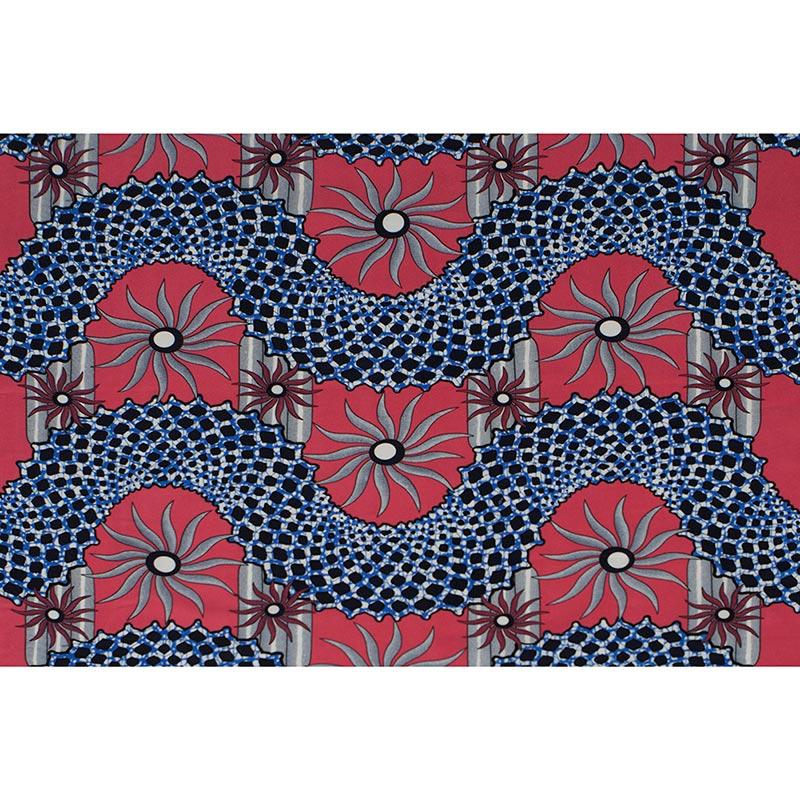 African Fabric, Calico Ankara Flower Coat Batik, High Quality African Fabric for Banquet Dresses, 6 Yards , 3 Yards FP6114