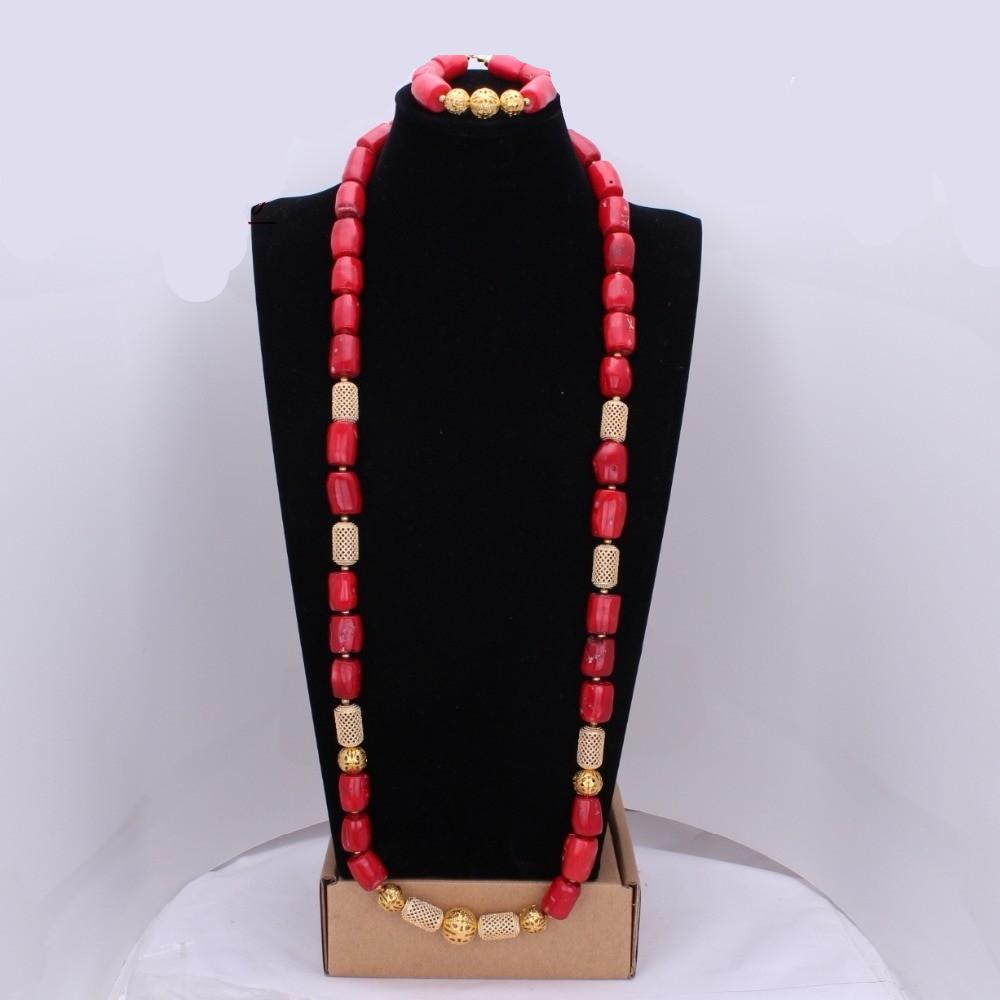 Dudo Store Nigerian Coral Beads For Sale African Bridal Jewelry Set 2019 New Design Wedding Jewellery Set With Beaded Flowers