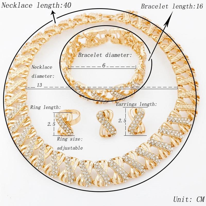 Liffly Nigeria Jewelry Sets for Women Africa Beads Jewelry Set Dubai Gold Wedding Bridal Fashion Jewelry Sets Womens Accessories