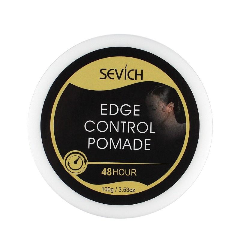 Sevich Edge Control Pomade for Women Hair Wax Broken Hair Repair 48 Hours Strong Hold Hair Style Salon Beauty Hair Cream Wax