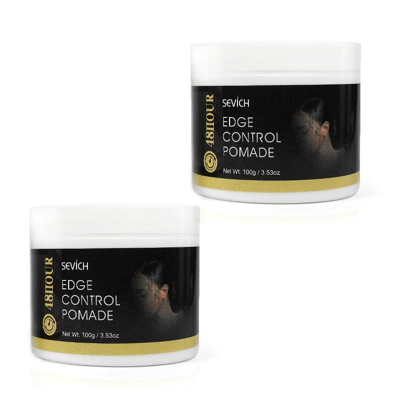 Sevich Edge Control Pomade for Women Hair Wax Broken Hair Repair 48 Hours Strong Hold Hair Style Salon Beauty Hair Cream Wax