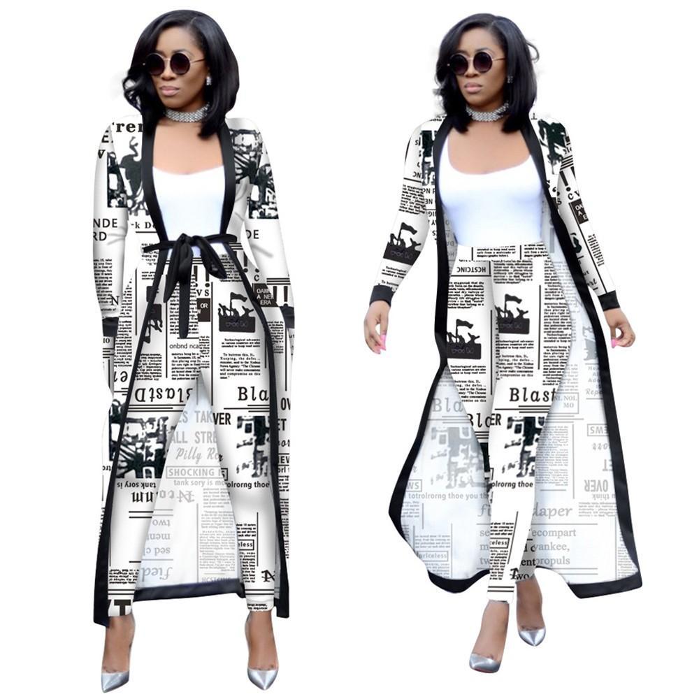 Print African Dresses for Women 2 Piece Set Dashiki Plus Size African Clothes Africa Clothing Pants Suit Bazin Robe Africaine