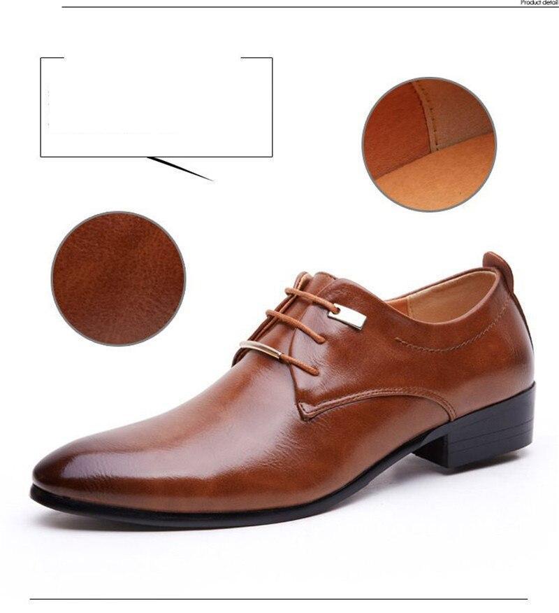 Italian Black Formal Shoes Men Loafers Wedding Dress Shoes Men Patent Leather Oxford Shoes for Men Chaussures Hommes En Cuir New